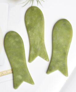 3 fish shaped guasha